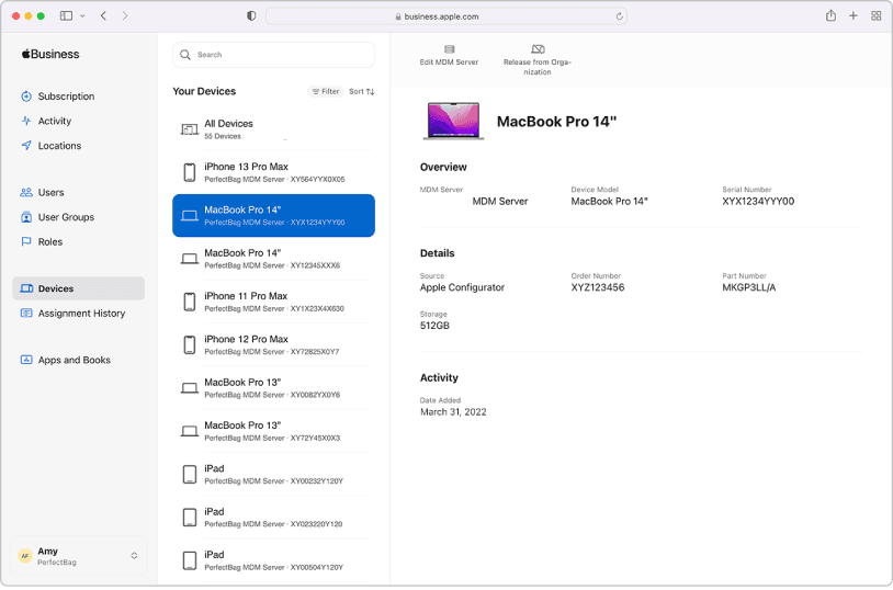 Apple Business Essentials Rollout at Multi-Device Scale project demonstration